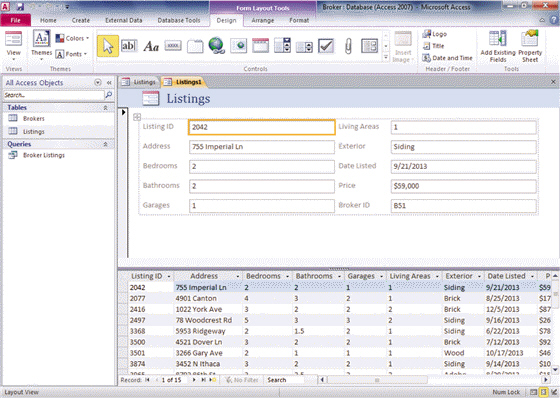 <strong>FIGURE AC 4-1 Referring to Figure AC 4-1 above, to create this type of form, click the More Forms button in the Forms group on the ____ tab.</strong> A) File B) Create C) Home D) Format