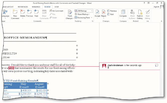 <strong> Reviewers often use ____, like the ones in the acsampanying figure, to sammunicate suggestions, tips, and other messages to the author of a document.</strong> A) memos B) samments C) markup D) tracks
