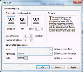 <strong> In the figure above, the text in the Preview box is a sample of the ____ setting.</strong> A) current B) default C) recommended D) previously used