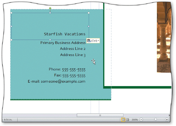 <strong> Click the ____ button to paste only the text and not the formatting into the destination location as shown in the accompanying figure.</strong> A) Keep Formatting Only B) Copy C) Keep Text Only D) Draw Text Box