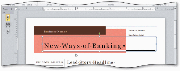 <strong> Most newsletters and brochures contain a ____ similar to those used in newspapers, as shown in the accompanying figure.</strong> A) sidebar B) masthead C) pull quote D) graphic