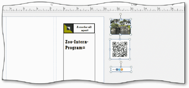 If you choose multiple pictures to insert from a storage device, they appear in the ____________________ after you tap or click the Insert button, as shown in the accompanying figure.