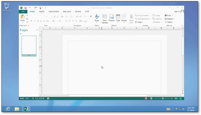 <strong> Tap or click the ____ document thumbnail on the Publisher start screen to create a blank Publisher publication in the Publisher window, as shown in the accompanying figure.</strong> A) Blank B) New C) Start D) Create