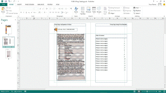 In the accompanying figure, headers are visible on the left and right pages.