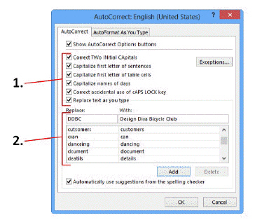 <strong> The accompanying figure shows the____ dialog box.</strong> A) Design Checker B) AutoFormat C) AutoCorrect D) Spelling Checker