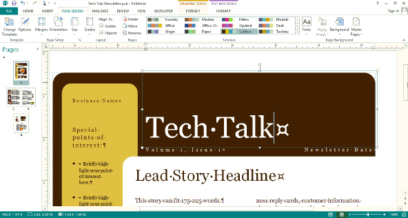 <strong> Most newsletters and brochures contain a ____ similar to those used in newspapers, as shown in the accompanying figure.</strong> A) sidebar B) masthead C) pull quote D) graphic