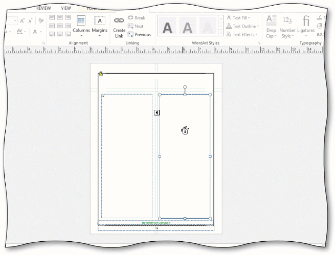 <strong> Publisher uses the ____ icon to show that the text should flow into the tapped or clicked text box, as shown in the accompanying figure.</strong> A) bucket B) spray painter C) paintbrush D) arrow