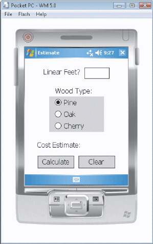 <strong> Figure 5-1 As shown in the accompanying figure, a ____ object forces the user to select only one option from a group of options.</strong> A) CheckBox B) RadioButton C) TextBox D) CheckList