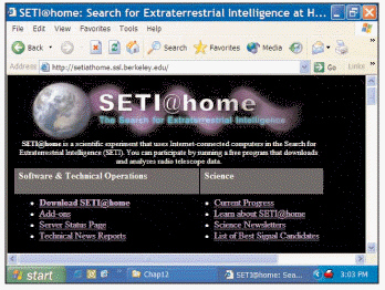 <strong> Computer ____ generate massive processing power by using many off-the-shelf personal computers, which work together to achieve processing speeds that rival some of the world s top supercomputers, as with the example of the application shown in the figure above.</strong> A) ports B) anonymous FTP C) messaging D) grids
