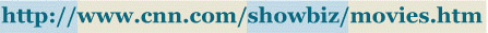 <strong> In the above figure, http is the _____.</strong> A) Web protocol standard B) Web server name C) folder name D) filename extension