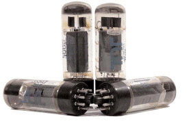 <strong>  The items pictured in the figure above are ____.</strong> A) transistors B) capacitors C) resistors D) vacuum tubes <div style=padding-top: 35px> 