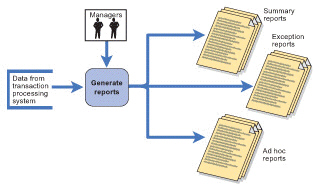 The figure above characterizes a(n) MIS (management information system) .