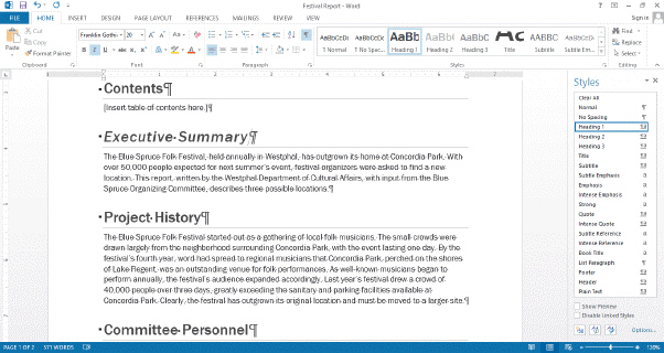 <strong> In the accompanying figure, ____ is a paragraph style.</strong> A) Book Title B) Strong C) Normal D) Intense Quote