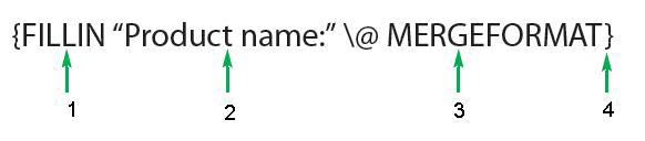 <strong> In the accompanying figure, the ____ is a prompt that tells the user what to type.</strong> A) field name B) instruction C) supplied field D) switch