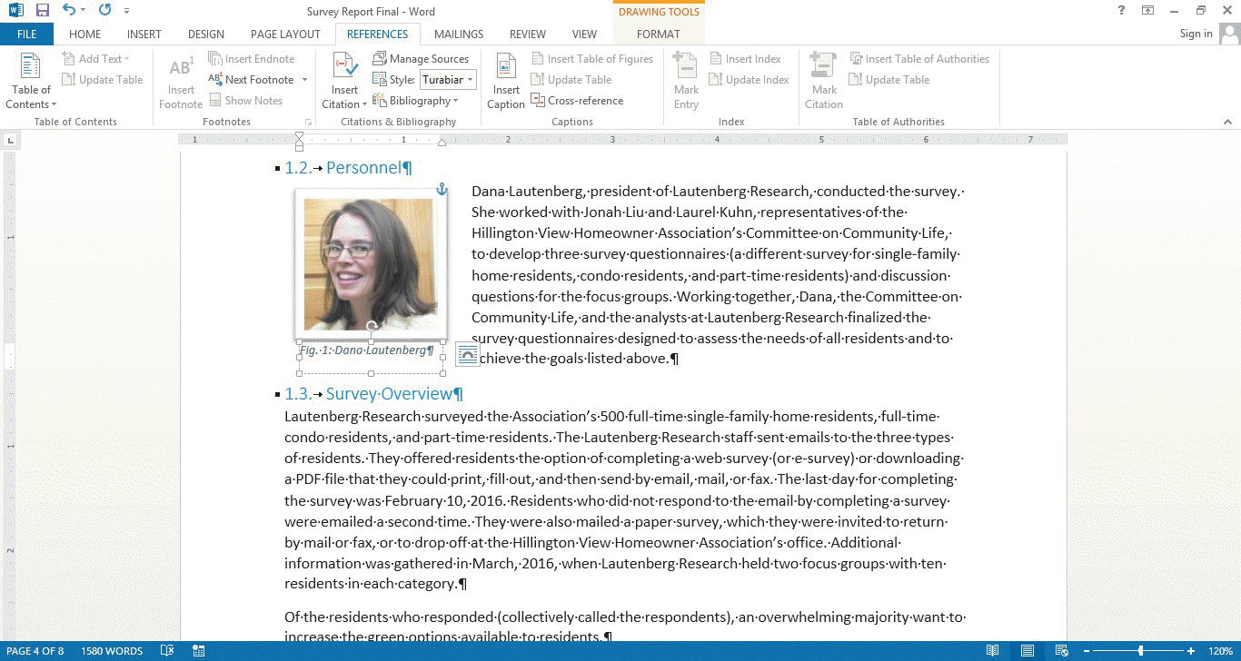 In the accompanying figure, to create the text below the name of the woman you use the ____________________ dialog box.