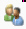<strong>Actions that require administrator permission are marked with the _____ icon.</strong> A) B) C) D)