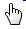 <strong>When positioned over a link, the arrow-shaped pointer turns into which of the following pointers?</strong> A) B) C) D)