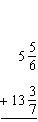 Add. Then write the sum in lowest terms.  <div style=padding-top: 35px> 