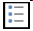 <strong>Which of the following buttons should you click if you decided you did not want bullet symbols in front of each list item?</strong> A) B) C) D)