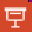 <strong>Which of the following buttons is the Slide Show button used to start the presentation?</strong> A) B) C) D)