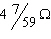<strong>Eight resistances are connected in series as shown. The unit of measure for resistance is the ohm. The resistance in a series circuit is the sum of all resistances in that circuit. Find the total amount of resistance in the circuit. </strong> A) B) C) D)