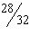 A -inch hole must be enlarged to inch to insert a bushing. How much wider than the original hole will the new hole be?