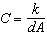 <strong>The total capacitance ( C ) is directly proportional to the product of the dielectric constant ( k ) and plate area ( A ) and inversely proportional to the thickness ( d ) of the dielectric.</strong> A) B) C) D)