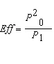 <strong>An electrical motor has a degree of efficiency ( Eff ) equal to the ratio of its useful output power ( ) to the input power ( ) required to operate it.</strong> A) B) C) D)