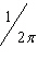 <strong>The resonant frequency ( ) of a circuit containing both inductance ( L ) and capacitance ( C ) may be found by the reciprocal of two pi ( ) Hint:((The reciprocal is )) multiplied by the square root of the product of the inductance and capacitance.</strong> A) B) C) D)