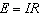 Choose the correct formula to solve the problem. How many watts will a motor use if the voltage is 240 volts and the motor is drawing 40 amps of current?