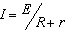 A cell has a voltage (E) of 2.1 volts, an internal resistance (r) of 0.9 ohms, and is connected to an electromagnet with a resistance (R) of 0.3 ohm. What current, in amps, will the electromagnet receive? Carry the answer to two decimal places.