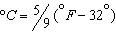The temperature of a commutator is C. Express this temperature in degrees Fahrenheit.