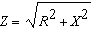 What is the impedance ( Z ) of a coil with 84 ohms resistance ( R ) and 500 ohms reactance (X)? Round the answer to the nearer ohm.