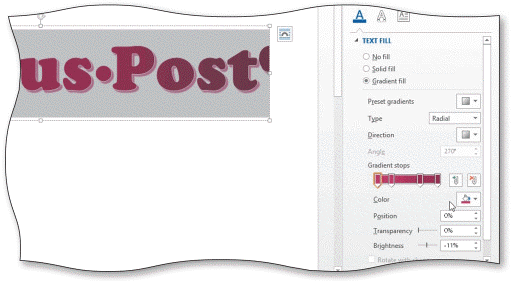<strong> You can add or delete gradient stops with a minimum of ____ stop(s).</strong> A)one B)two C)three D)four