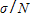 <strong>The standard deviation of the sampling distribution is represented by which of the following symbol(s)?</strong> A)   B)   C)   D)   <div style=padding-top: 35px> 