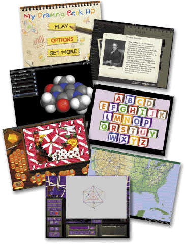 <strong> When evaluating educational software like that in the accompanying figure, ____ is the most important area to consider.</strong> A) content B) topic C) creativity D) assessment