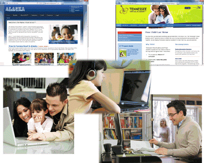 All virtual schools like the kind illustrated in the accompanying figure need not provide a secure Internet experience.