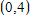 <strong>Find the distance between the following points: , </strong> A)3 B)5 C)4 D)2 E)1