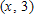 Find x so the distance between and is x = __________