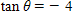 <strong>Find sin θ and tan θ if the terminal side of θ lies along the line in quadrant I. </strong> A) , B) , C) , D) , E) ,