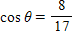 <strong>Find y if the point (8, y )is on the terminal side of θ and </strong> A)y = 4 B)y = ±6 C)y = ±10 D)y = 24 E)y = ±15