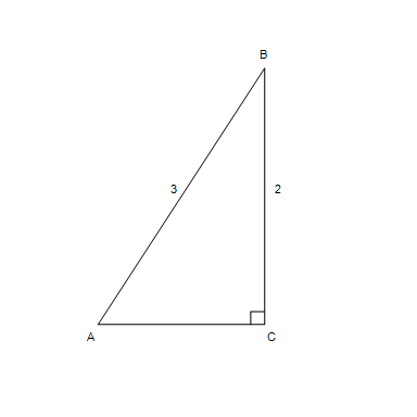 <strong>Find tan A in the right triangle below . </strong> A) B) C) D) E)