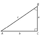 <strong>Refer to right triangle ABC with . If and yd, find a . Round the answer to the nearest hundredth. </strong> A)8.79 yd B)8.85 yd C)8.81 yd D)8.75 yd E)8.77 yd