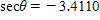 Use a calculator to find θ to the nearest tenth of a degree, if and with θ in QII __________°