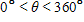Find θ , if and and θ in QIII __________ °
