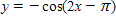 <strong>Use the graph of the equation shown below to identify the graph of one complete cycle of the equation . </strong> A) B) C) D) E)