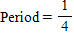 <strong>Graph one complete cycle of the graph. Label the axes accurately and identify the period. </strong> A) B) C) D) E) 