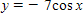 <strong>The graph below is one complete cycle of the graph of an equation containing a trigonometric function. Find an equation to match the graph. If you are using a graphing calculator, graph your equation to verify that it is correct. </strong> A) B) C) D) E)