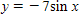 <strong>The graph below is one complete cycle of the graph of an equation containing a trigonometric function. Find an equation to match the graph. If you are using a graphing calculator, graph your equation to verify that it is correct. </strong> A) B) C) D) E)