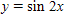 <strong>The graph below is one complete cycle of the graph of an equation containing a trigonometric function. Find an equation to match the graph. If you are using a graphing calculator, graph your equation to verify that it is correct. </strong> A) B) C) D) E)